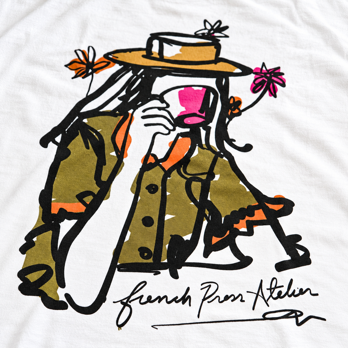 Camisa Dama Café